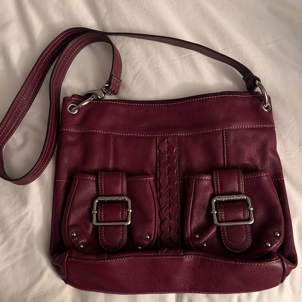 Tignanello plum purse